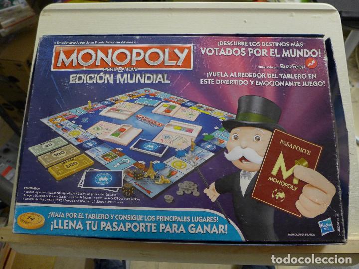 monopoly edicion mundial de hasbro - Comprar Juegos de mesa antiguos en
