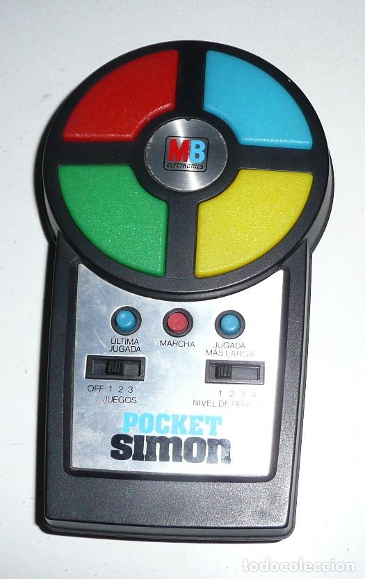 pocket simon (mb juegos) (años 80) - Comprar Juegos de ...