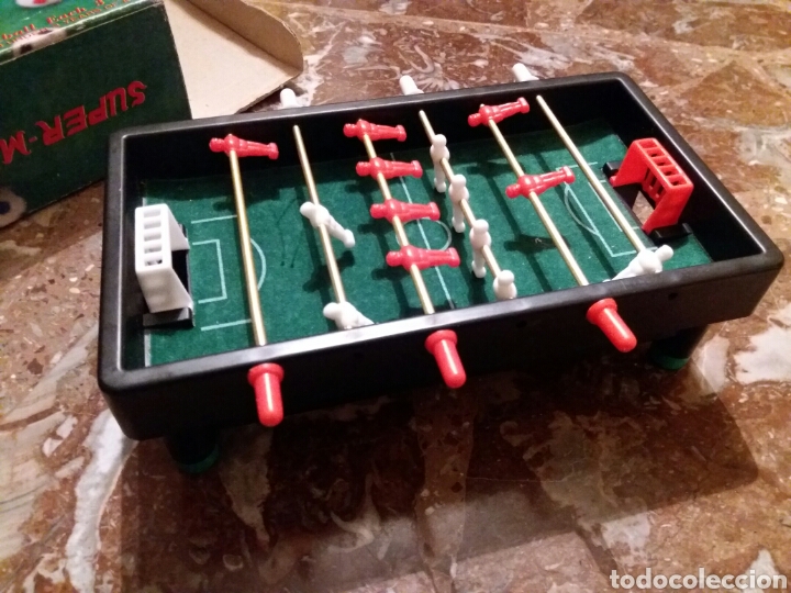Juegos de mesa: Lote futbolin y billar mini - Foto 3