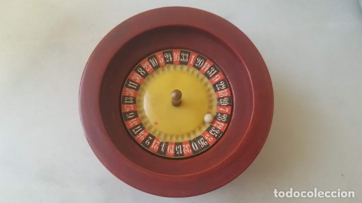 Juegos de mesa: Ruleta madera y baquelita - Foto 5