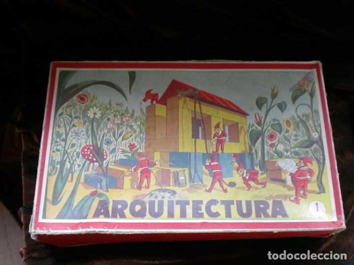 Juegos de mesa: ANTIGUO JUEGO ARQUITECTURA - Foto 1