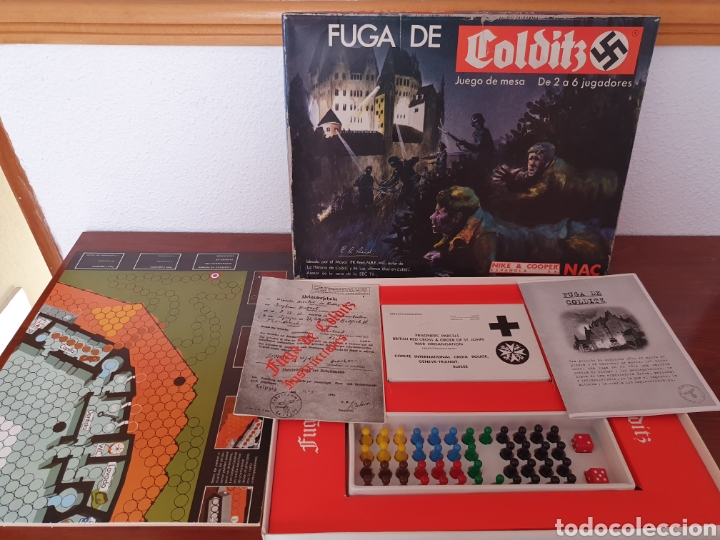 Juego de mesa la fuga de colditz completo - Vendido en Venta Directa