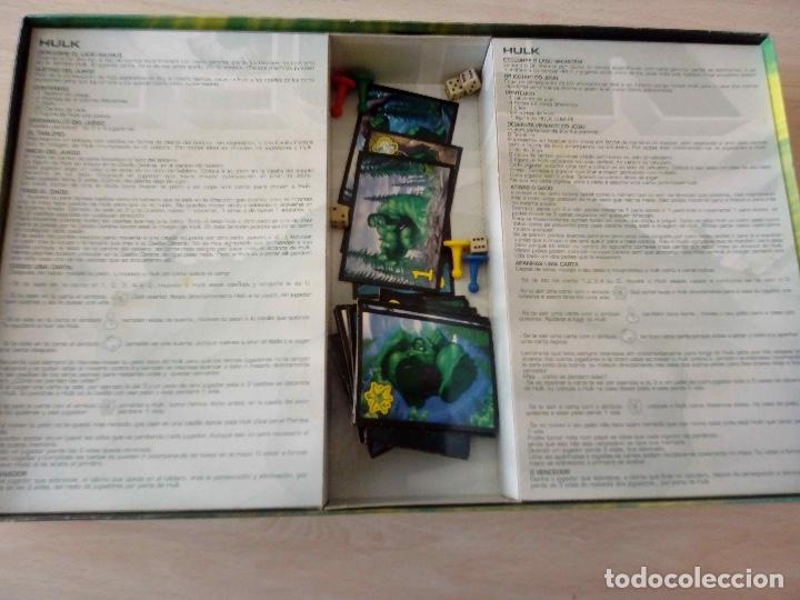 Juegos de mesa: Juego de mesa Hulk incompleto, para piezas - Foto 5