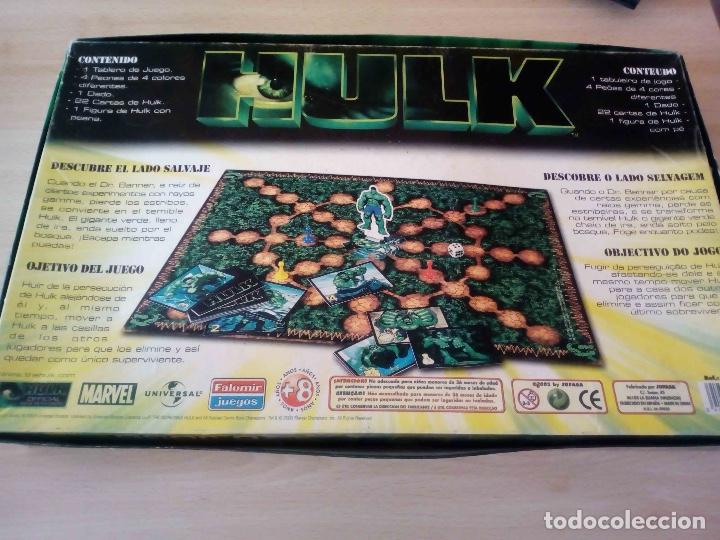 Juegos de mesa: Juego de mesa Hulk incompleto, para piezas - Foto 9