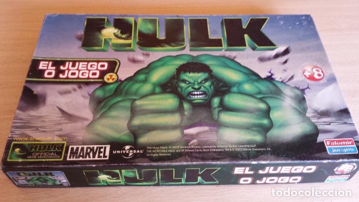 Juegos de mesa: Juego de mesa Hulk incompleto, para piezas - Foto 17