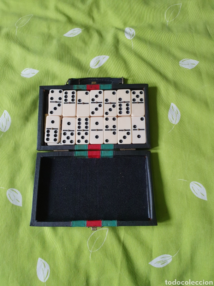 Juegos de mesa: Juego domin&oacute; en su estuche - Foto 1
