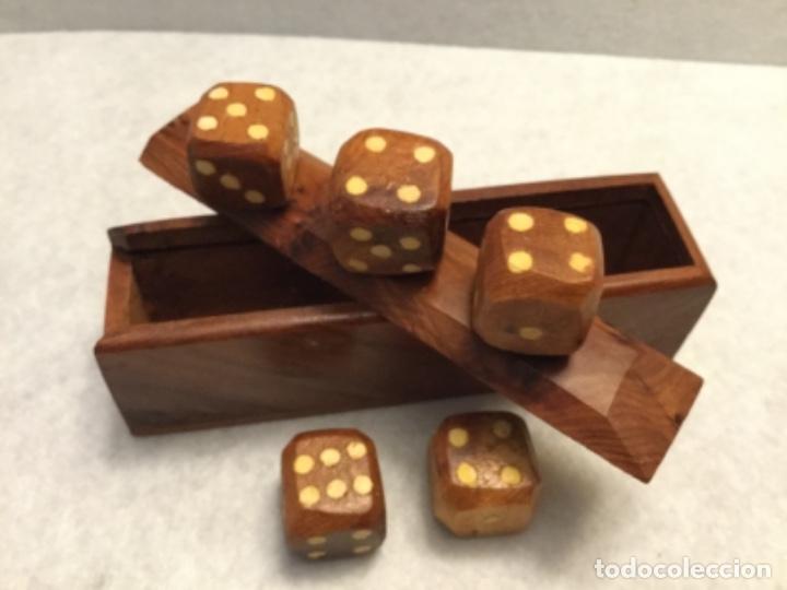 conjunto de dados hechos madera - Comprar Juegos de mesa antiguos en