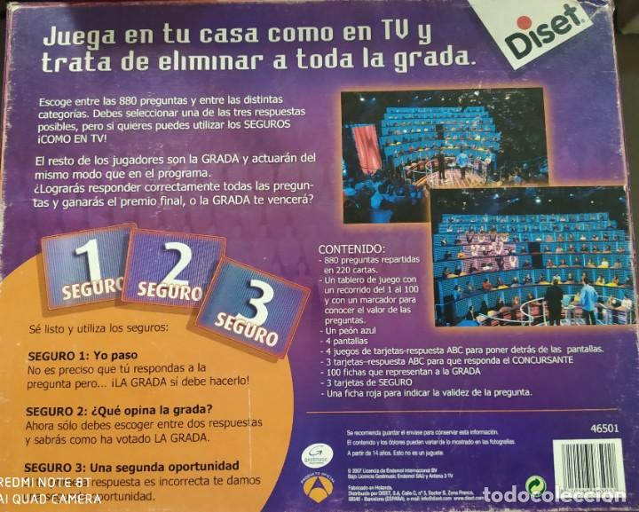 Juegos de mesa: JUEGO DE MESA . UNO CONTRA 100,DEL PROGRAMA DE TELEVISION FINALES DEL 2000.COMPLETO. - Foto 2