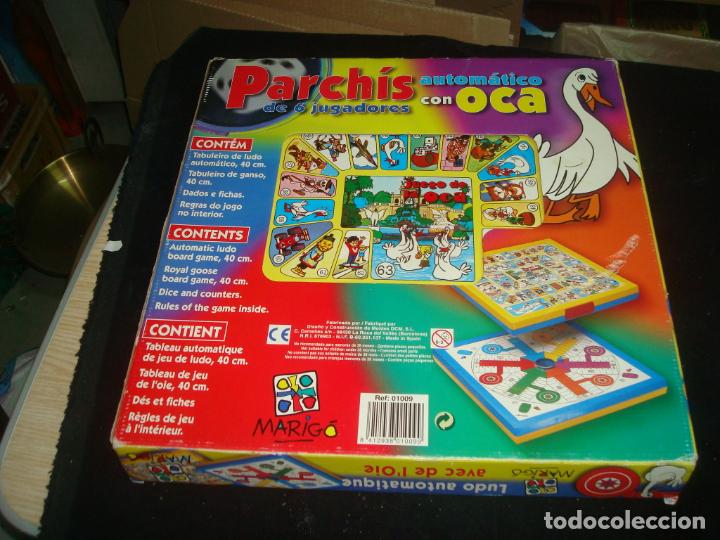 Juegos de mesa: PARCHIS AUTOMATICO MARIGO CON OCA EN CAJA LEER - Foto 5