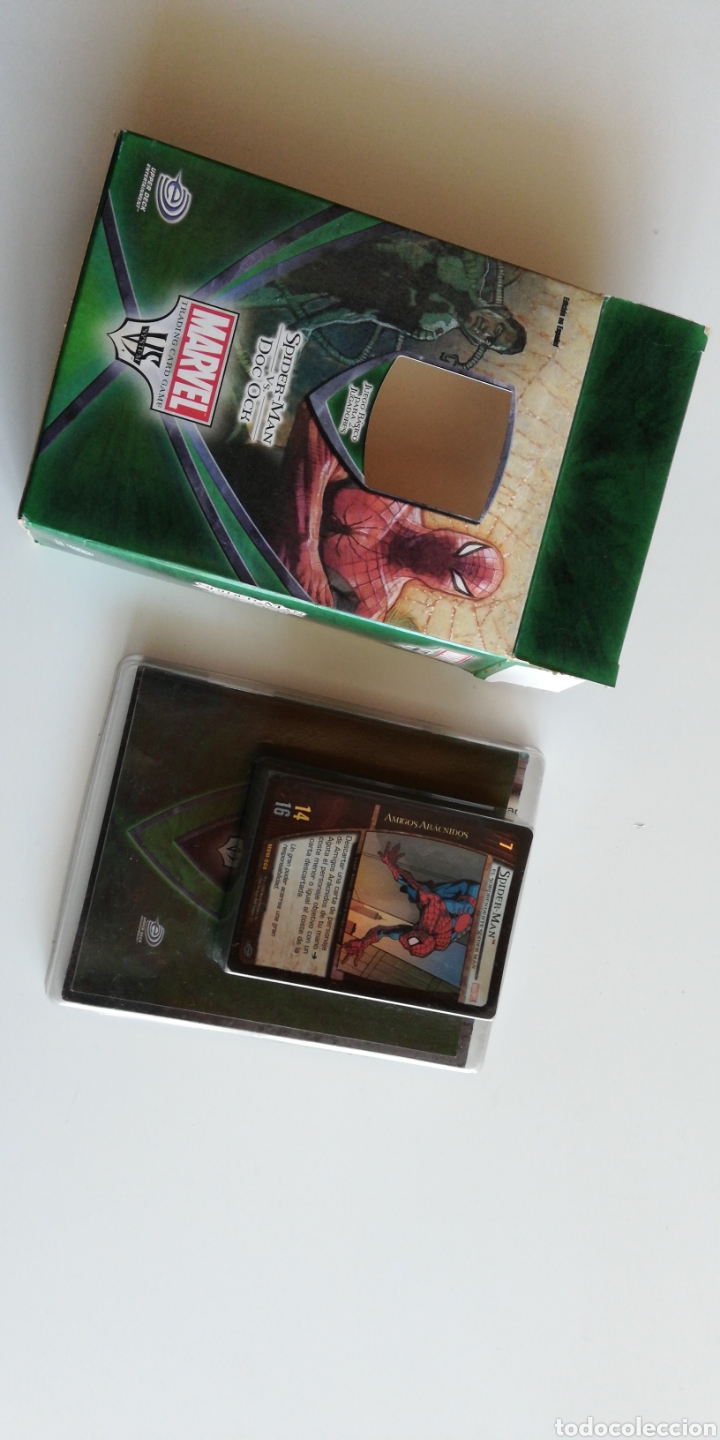 Juegos de mesa: Marvel trading card game - spiderman vs doc ock - Foto 1