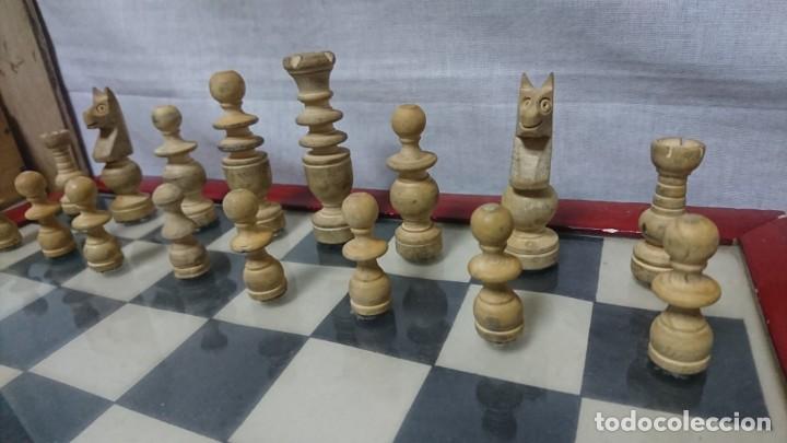 Juegos de mesa: AJEDREZ DE MADERA TORNEADA - Foto 2