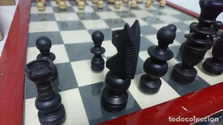 Juegos de mesa: AJEDREZ DE MADERA TORNEADA - Foto 4
