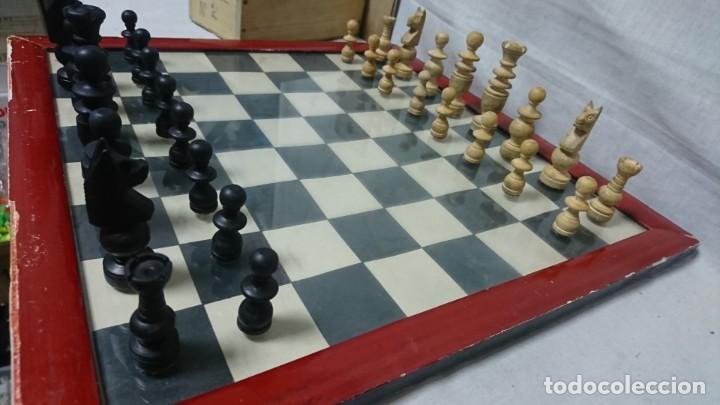 Juegos de mesa: AJEDREZ DE MADERA TORNEADA - Foto 6