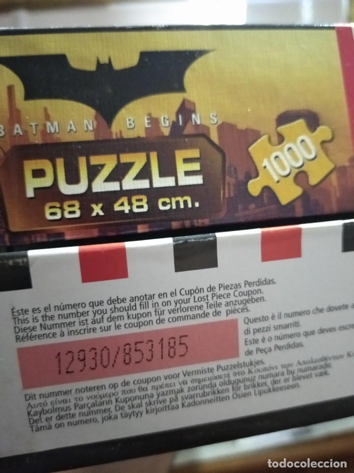 Juegos de mesa: PUZZLE BATMAN BEGINS - 1000 PIEZAS - 68X48 - EDUCA - Foto 5