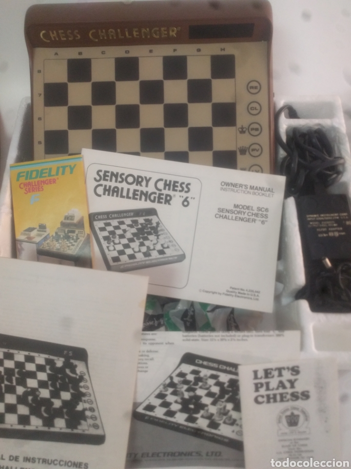 Juegos de mesa: sensory chess 6 CHALLENGER ajedrez - Foto 3