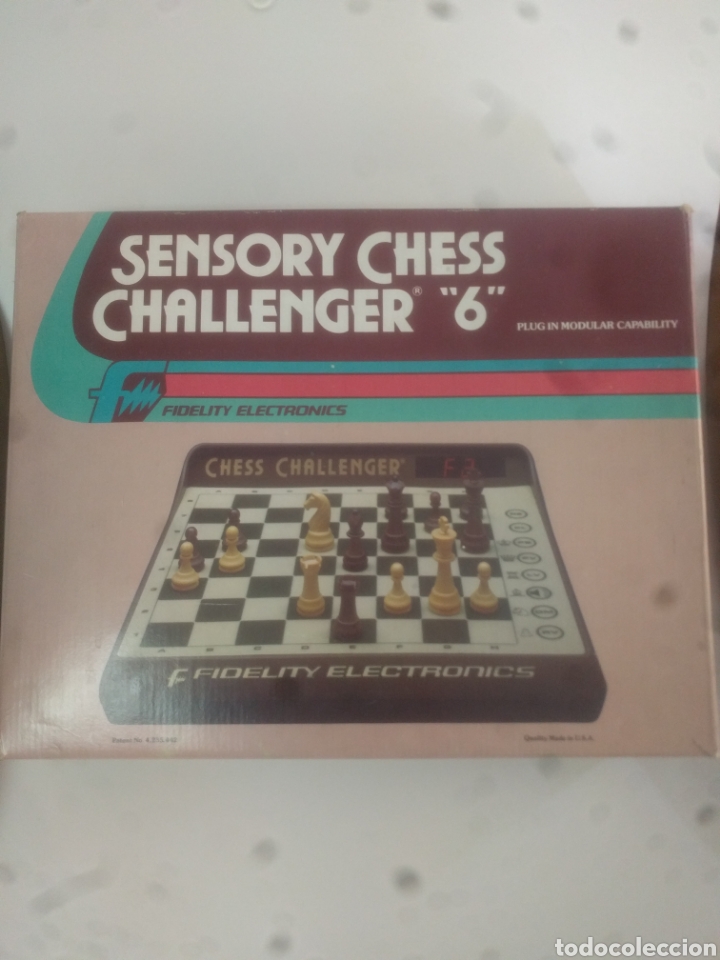 Juegos de mesa: sensory chess 6 CHALLENGER ajedrez - Foto 1