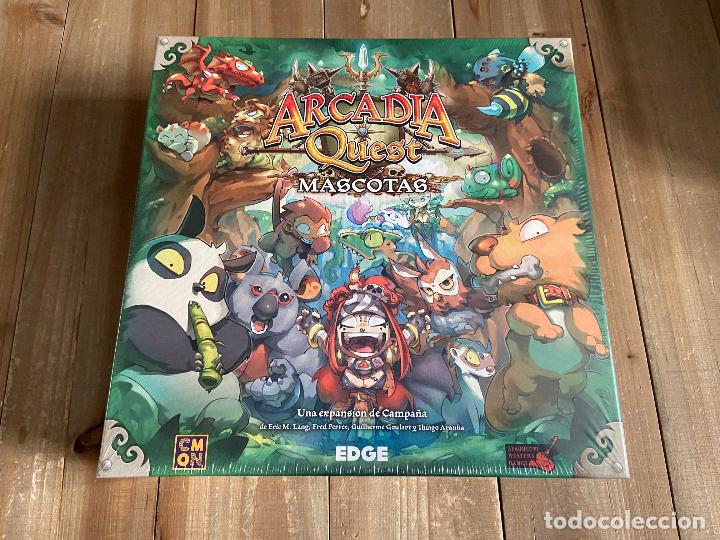 Jogos de mesa: JUEGO DE MESA - ARCADIA QUEST - expansi&oacute;n MASCOTAS - EDGE - CMON - Precintado
