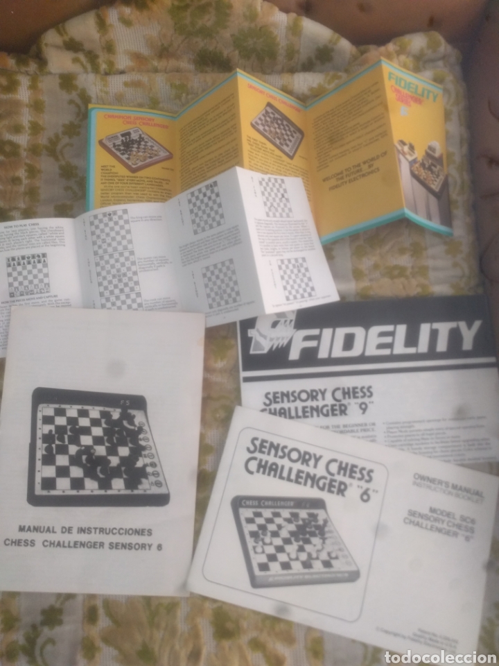 Juegos de mesa: sensory chess 6 CHALLENGER ajedrez - Foto 7
