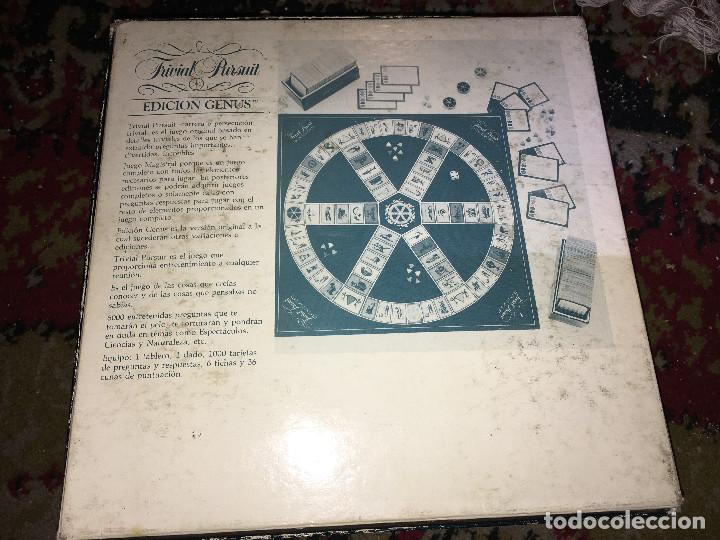 Juegos de mesa: TRIVIAL PURSUIT EDICION GENUS - Foto 2