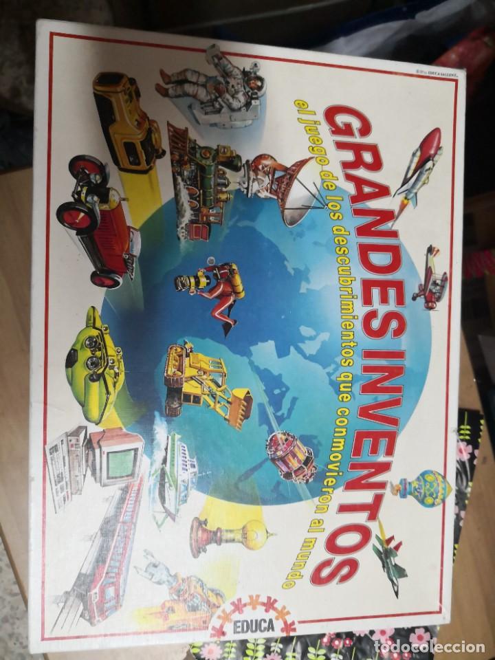 Board Games: GRANDES INVENTOS EDUCA EL JUEGO DE LOS DESCUBRIDORES QUE CONMOVIERON AL MUNDO.