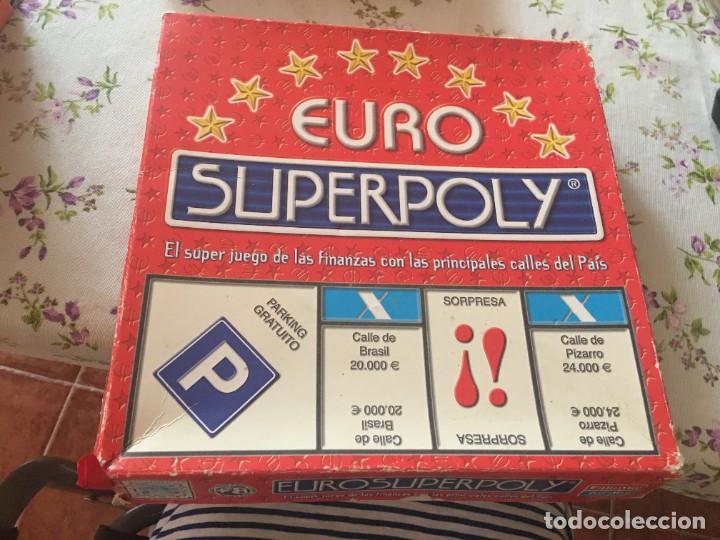 Juegos de mesa: JUEGO EURO SUPERPOLY - Foto 1