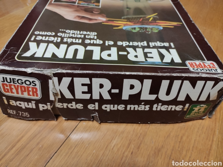 Juegos de mesa: KER-PLUNK JUEGOS GEYPER 1968 - Foto 5