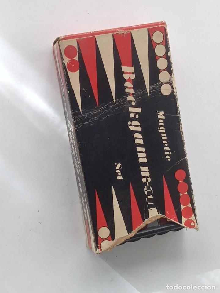Juegos de mesa: BACKGAMMON MAGNETICO DE VIAJE - Foto 1