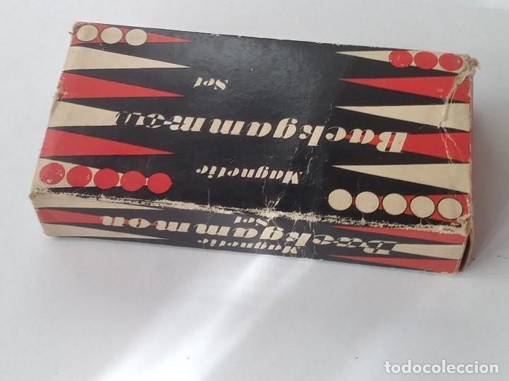 Juegos de mesa: BACKGAMMON MAGNETICO DE VIAJE - Foto 4