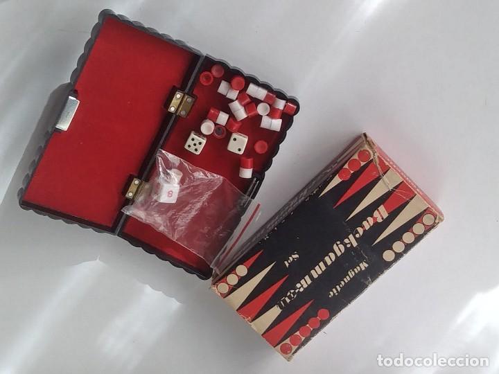 Juegos de mesa: BACKGAMMON MAGNETICO DE VIAJE - Foto 6