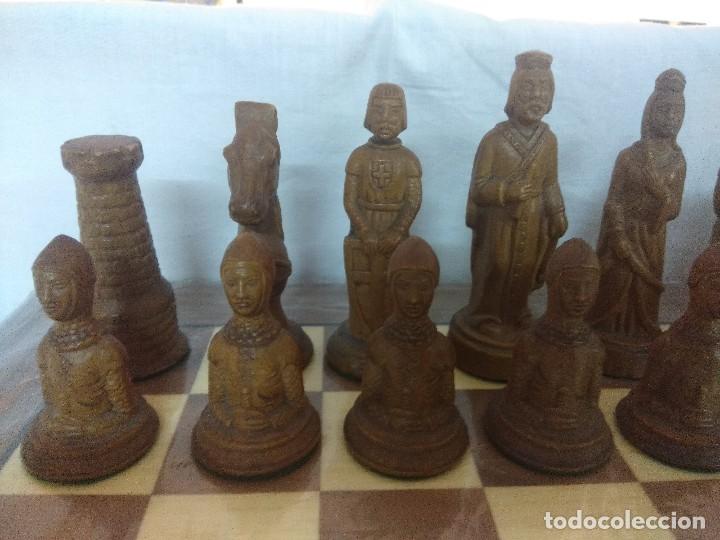 Juegos de mesa: PRECIOSO AJEDREZ MEDIAVAL. - Foto 2