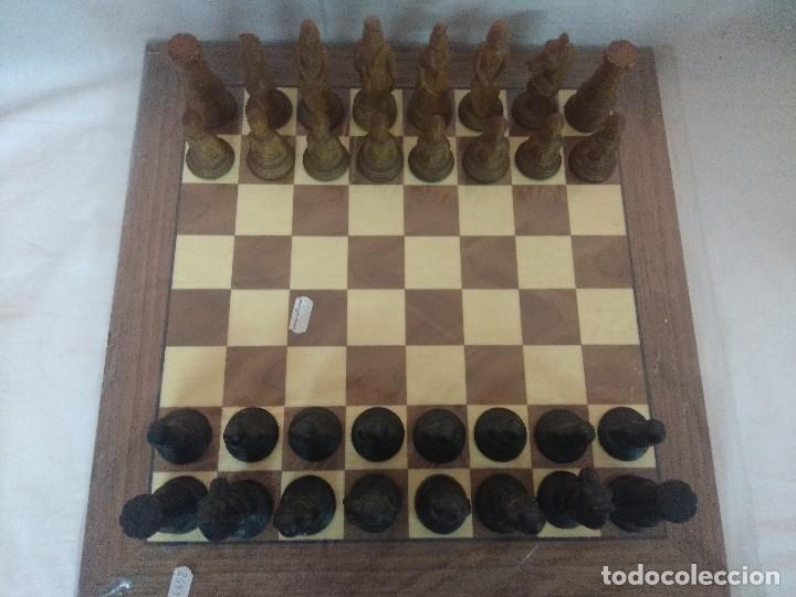 Juegos de mesa: PRECIOSO AJEDREZ MEDIAVAL. - Foto 9