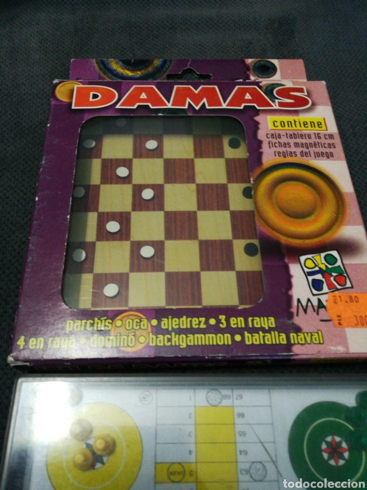 Juegos de mesa: Dos juegos magn&eacute;ticos antiguos. - Foto 2