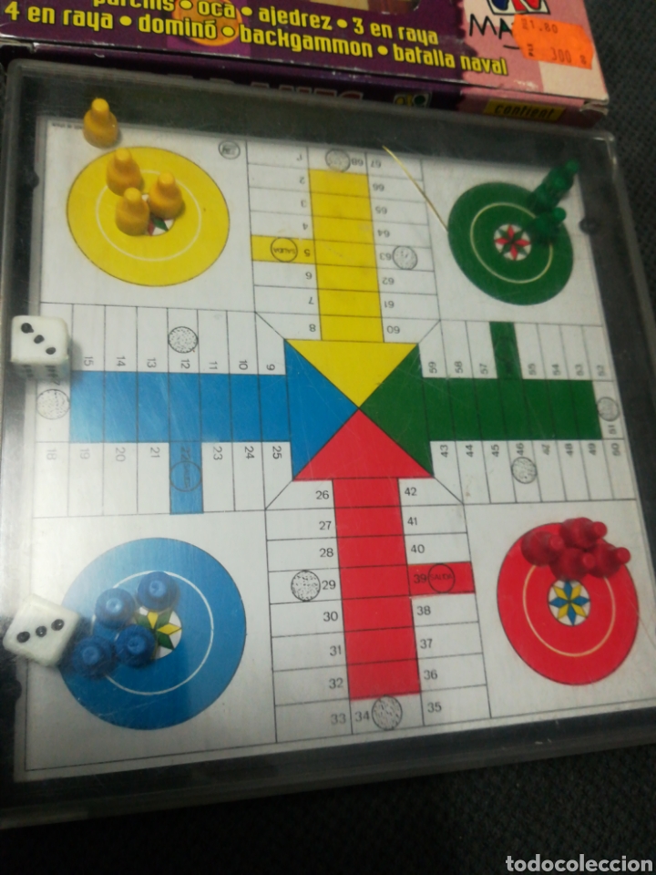 Juegos de mesa: Dos juegos magn&eacute;ticos antiguos. - Foto 3