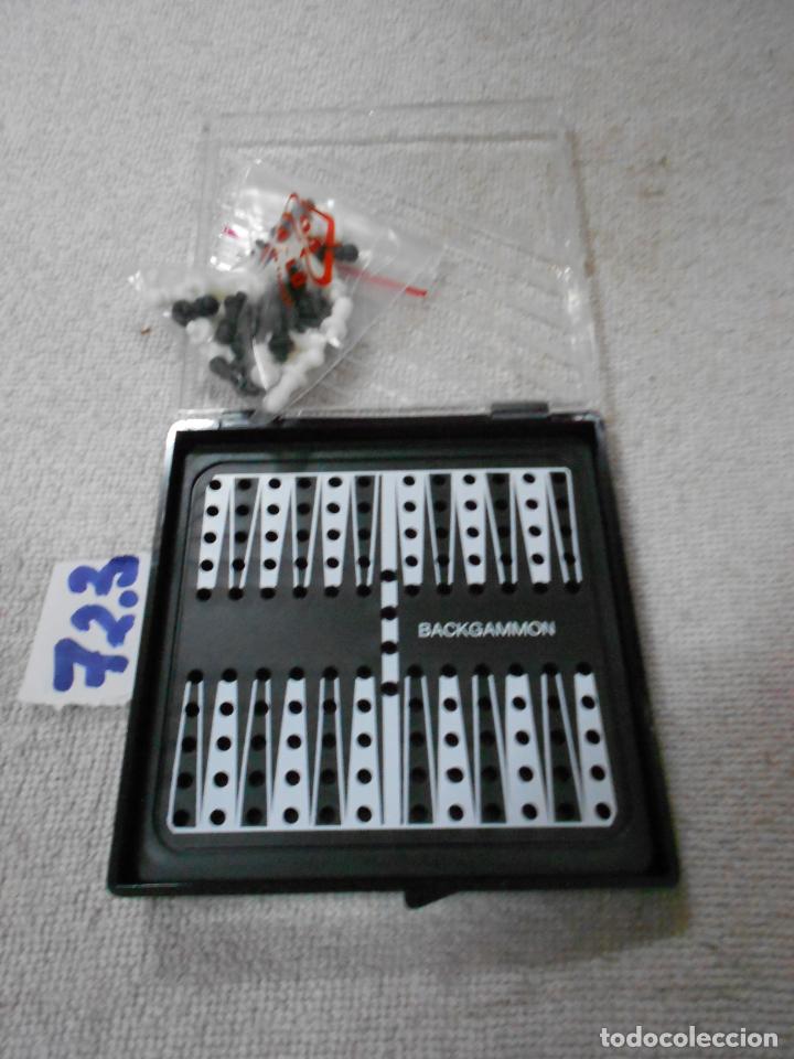 Juegos de mesa: JUEGO BACKGAMMON DE VIAJE - Foto 1