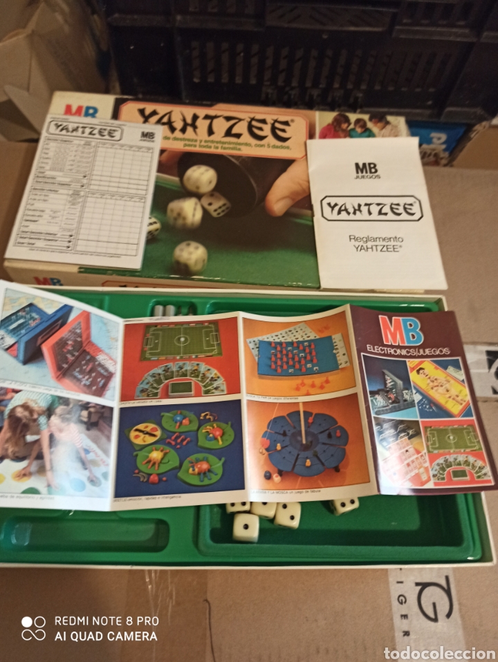 Juegos de mesa: JUEGOS: YAHTZEEDE MB ANTIGUO - Foto 3
