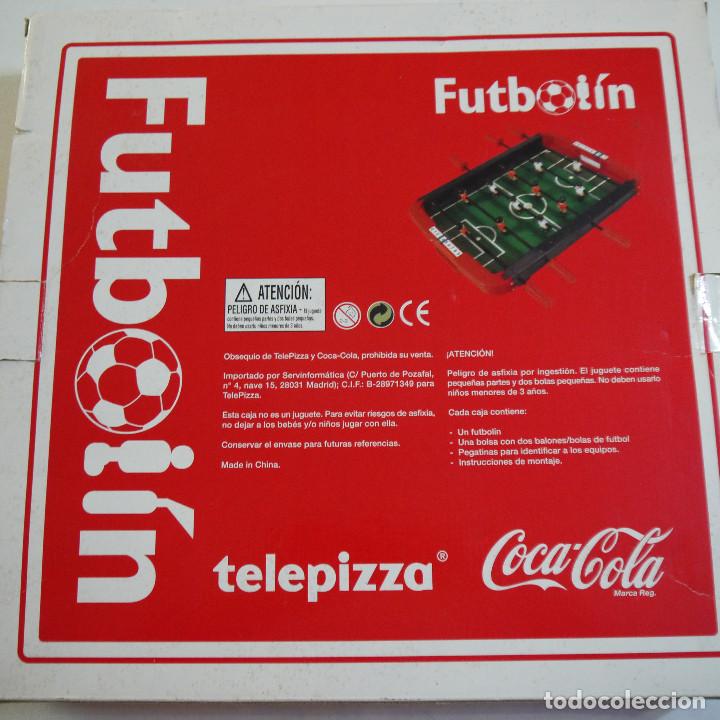 Juegos de mesa: FUTBOL&Iacute;N - TELEPIZZA / COCA-COLA - Foto 2