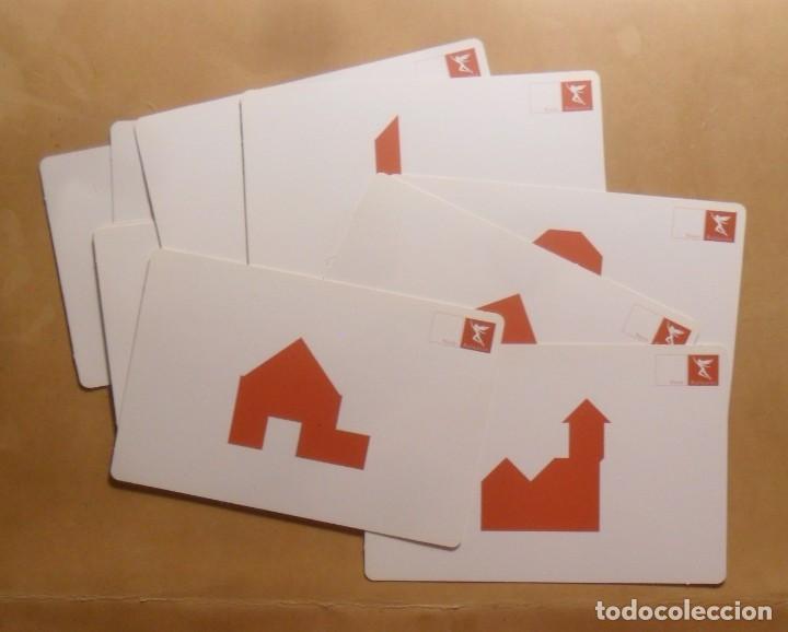 Juegos de mesa: TANGRAM EN ESTUCHE - PUBLICITARIO EDIFICIO BALUARTE, LAS TABLAS, MADRID - Foto 3