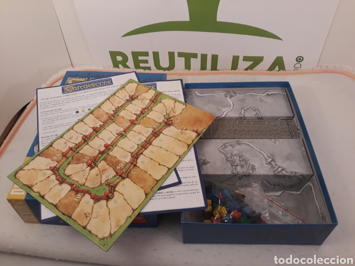 Juegos de mesa: Carcassonne.Juego del a&ntilde;o 2001. - Foto 2