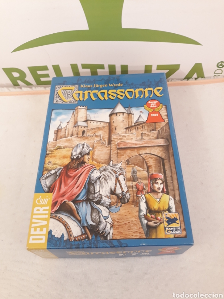 Juegos de mesa: Carcassonne.Juego del a&ntilde;o 2001. - Foto 1