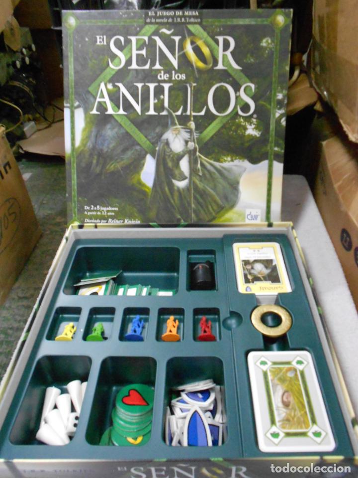 Juegos de mesa: ANTIGUO JUEGO EL SE&Ntilde;OR DE LOS ANILLOS - Foto 4