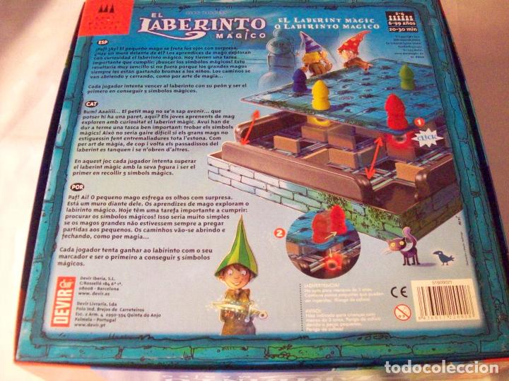 Juegos de mesa: EL LABERINTO MAGICO - COMPLETO - IMPECABLE - DEVIR A&Ntilde;O 2011 - Foto 2