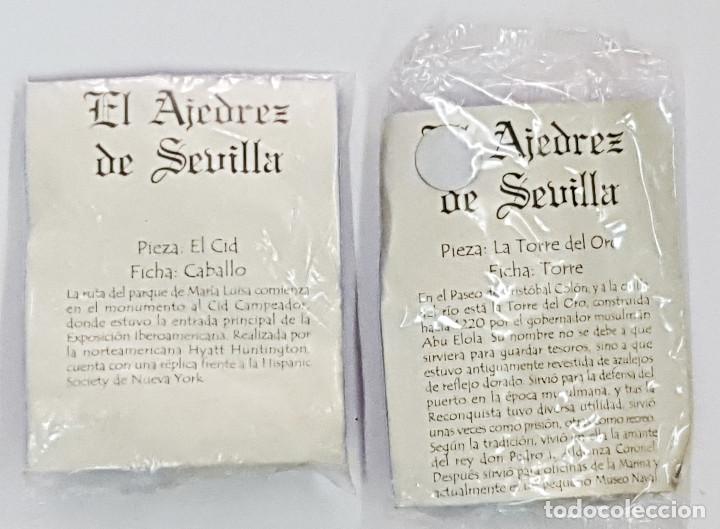 Juegos de mesa: 2 Piezas de Ajedrez Blancas,del diario ABC. - Foto 2