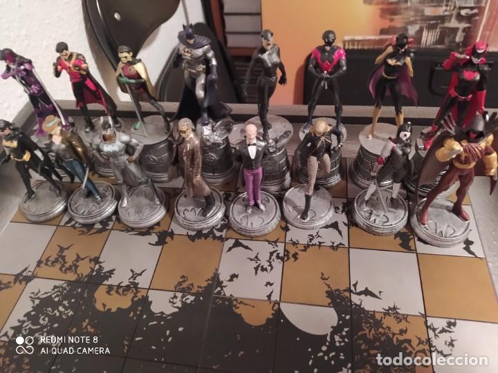 Juegos de mesa: Ajedrez Batman coleccionista completo - Foto 4