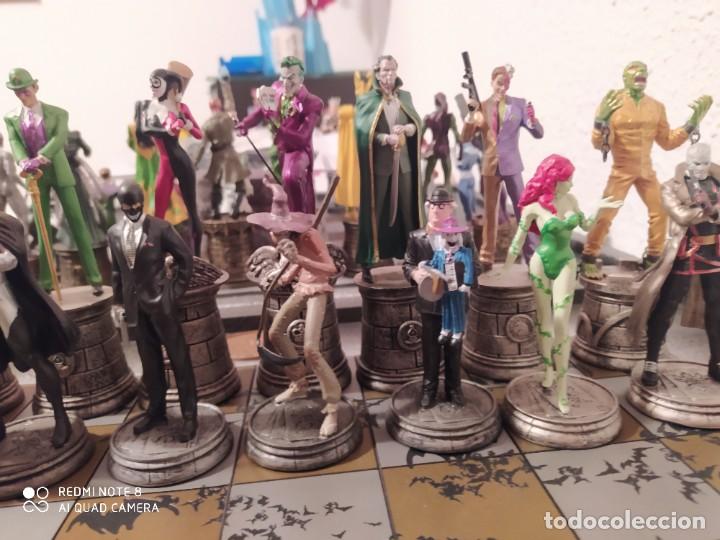 Juegos de mesa: Ajedrez Batman coleccionista completo - Foto 5