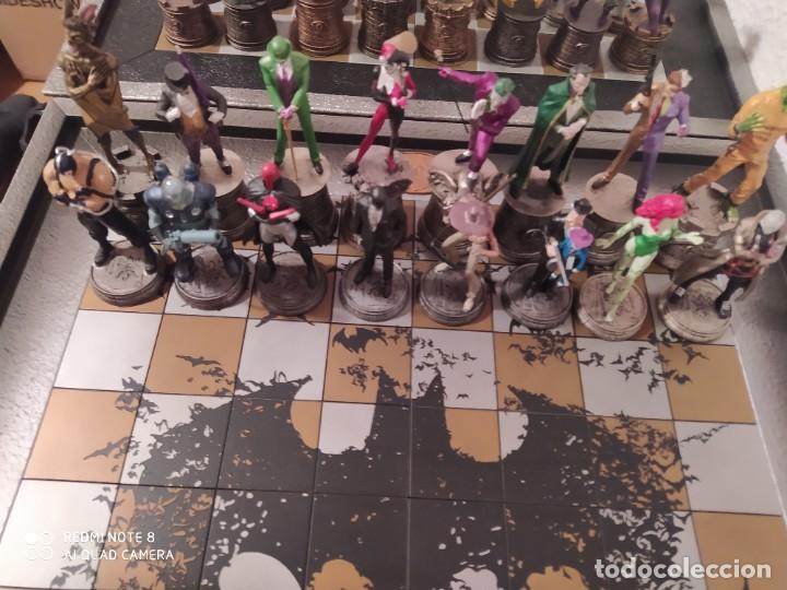 Juegos de mesa: Ajedrez Batman coleccionista completo - Foto 6