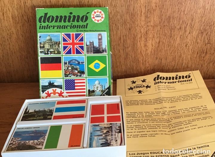 Juegos de mesa: Domin&oacute; internacional Educa a&ntilde;os 80 - Foto 1