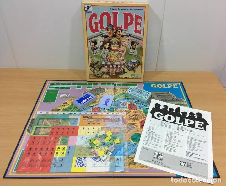 Juegos de mesa: JUEGO DE MESA DE BORR&Aacute;S - GOLPE (1992) - INTRIGA, PODER Y REVOLUCI&Oacute;N - VERSI&Oacute;N CASTELLANA DEL JUNTA - Foto 3