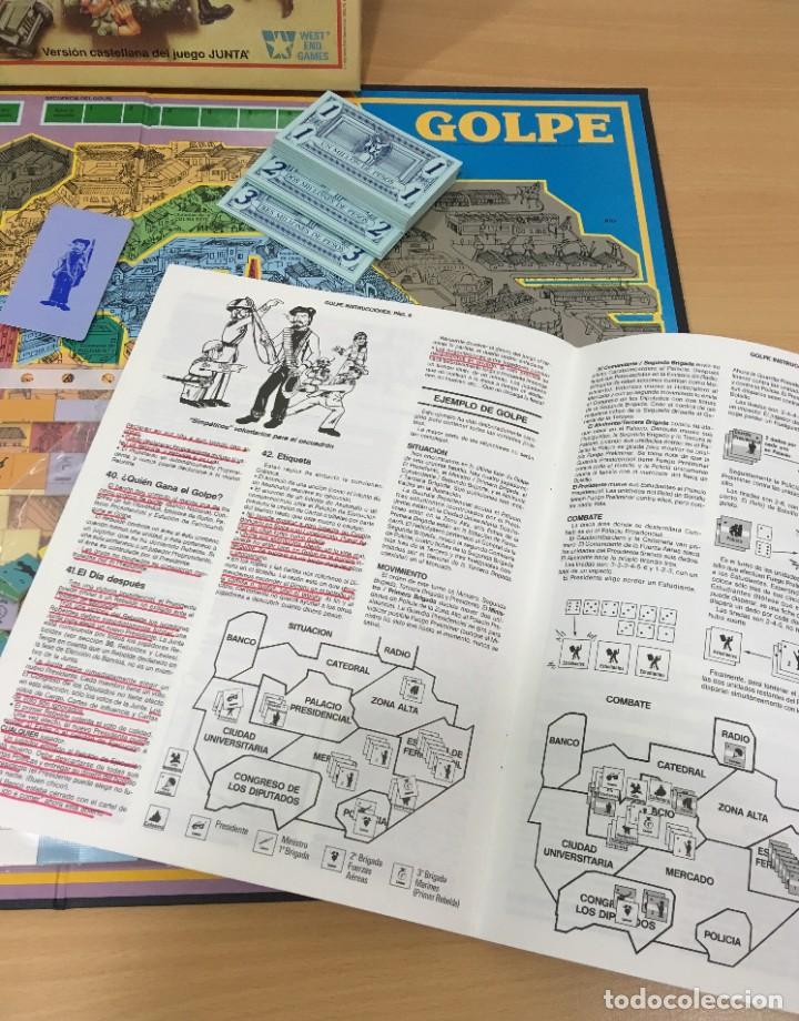 Juegos de mesa: JUEGO DE MESA DE BORR&Aacute;S - GOLPE (1992) - INTRIGA, PODER Y REVOLUCI&Oacute;N - VERSI&Oacute;N CASTELLANA DEL JUNTA - Foto 7