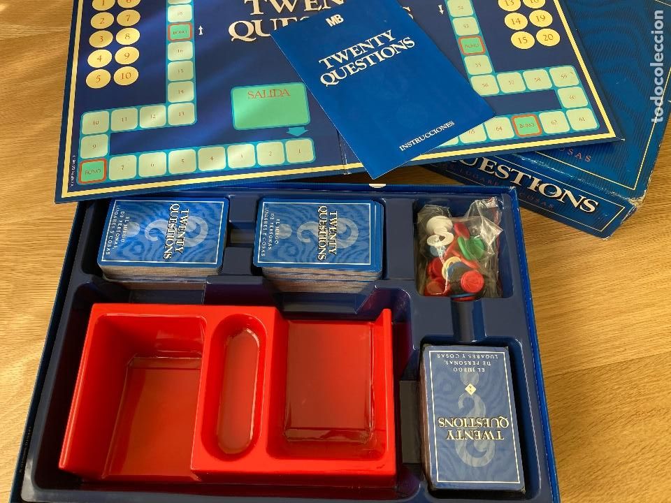 Juegos de mesa: TWENTY QUESTIONS de MB. - Foto 3