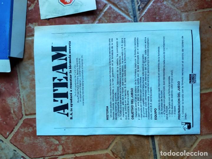 Juegos de mesa: aNTIGUO JUEGO DE MESA EQUIPO A PARKER - Foto 6